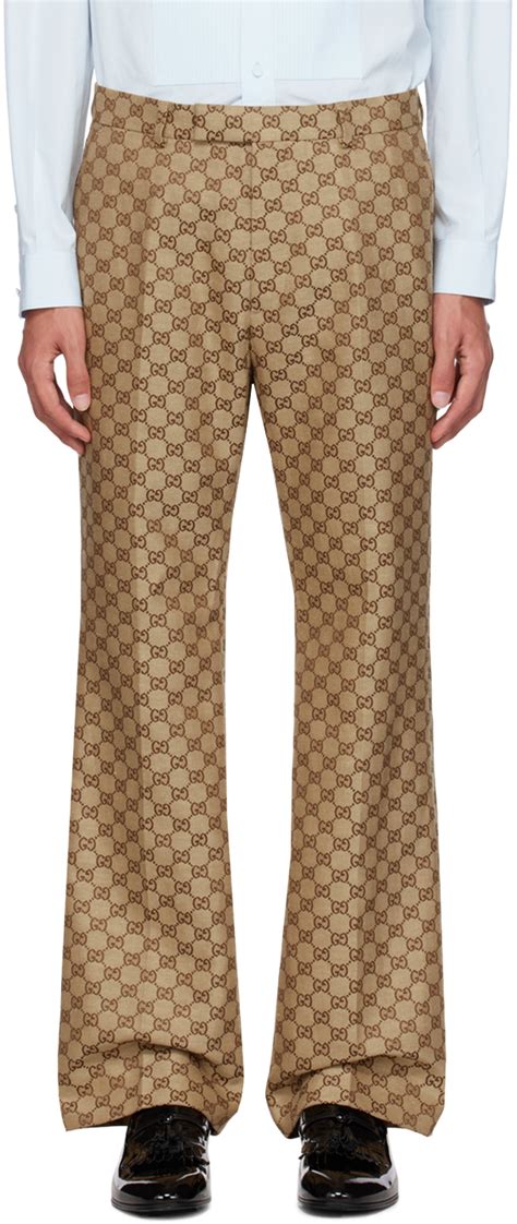 gucci formal trousers|gucci trousers for men.